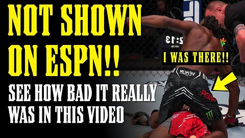 Bobby Green Stoppage is WAY WORSE Than You Realize!! WHAT THEY DIDN'T SHOW ON ESPN!!