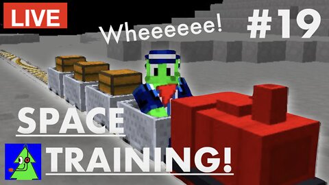 Modded Minecraft Live Stream - Ep19 Space Training Modpack Lets Play (Rumble Exclusive)