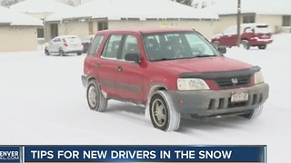 Driving instructors provide winter weather driving tips