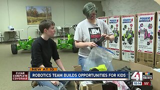 Robotics team builds opportunities for kids