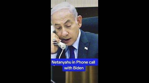 ☎️ How I imagine Biden’s call with Israel went. #biden #bibinetanyahu #netanyahu #bidenphone