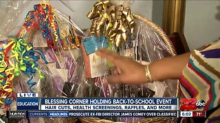 Back to School Event at Blessing Corner