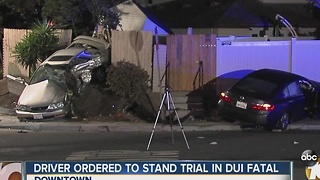 Driver ordered to stand trial in fatal DUI