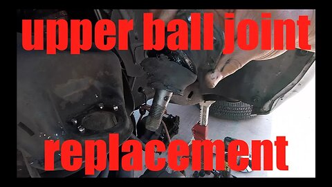 IT'S a FIRST FOR ME chevy s10 upper ball joint removal and install √ Fix it Angel