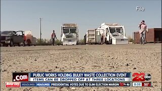 Kern Public Works holds Bulky Waste Collection event