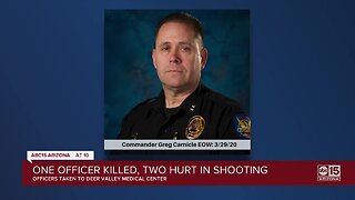 Phoenix Police commander killed, two officers hurt Sunday in shooting in north Phoenix