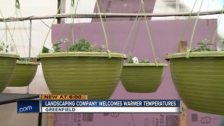 Local landscaping company welcome warmer weather