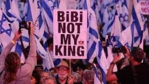 BREAKING NEWS! ANTI CHRIST - ANTI MESSIAH SPIRIT DURING PROTESTS IN ISRAEL OF ANTI=JUDICIAL REFORMS