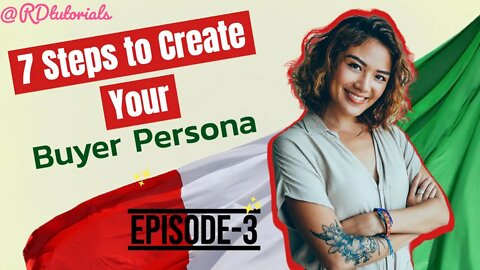 7 Steps To Create a Buyer Persona using Hubspot My Persona Tool