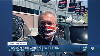 TFD Chief encourages others to get COVID-19 antibody test