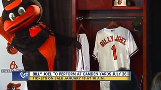 Billy Joel to perform first-ever concert at Camden Yards in July 2019