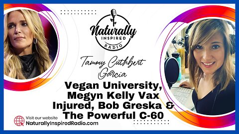 Vegan University, Megyn Kelly Vax Injured, Bob Greska & The Powerful C-60