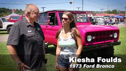 1973 Ford Bronco at 2019 4-Wheel Jamboree Nationals in Bloomsburg, PA V8TV