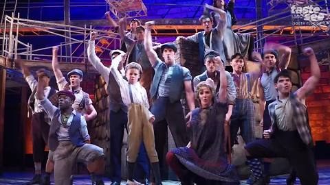 Disney Newsies The Musical now playing