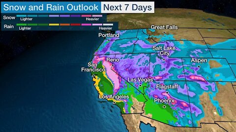 2 Years Worth Of Rainfall To Hit The SouthWest Next Week - Volcanoes Awaken - Climate Change Is Back