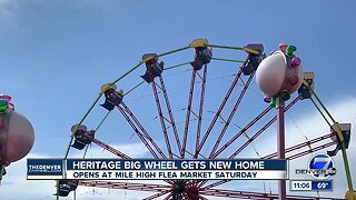 Ferris wheel from old Heritage Square amusement park gets new home