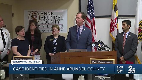 Coronavirus case identified in Anne Arundel County