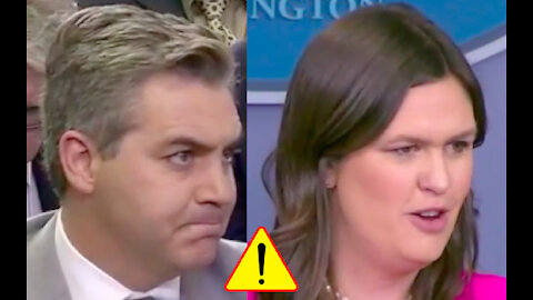 Flashback to CNN Reporter Jim Acosta Having a Hissy Fit and Getting Destroyed by Sarah Sanders