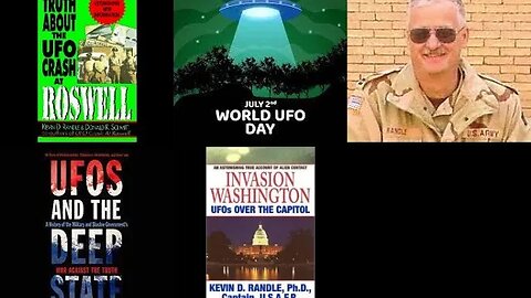 July 2nd, World UFO Day - Disclosure, Whistleblower Grusch, UFO's & Deep State, Kevin Randle & TSP