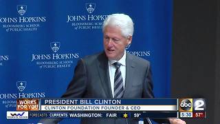 Bill Clinton heads opioid summit in Baltimore