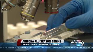 Spike in flu cases in Pima County, new report shows vaccine 10% effective