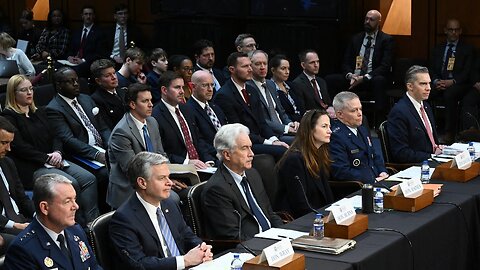 FBI, CIA, DNI Directors Testify at Senate Hearing on Worldwide Threats. What a Total Farce 3-11-2024