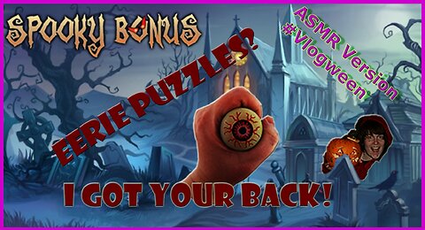 ASMR Spooky Bonus: Let's Play An Eerie Puzzle! - Soft Spoken