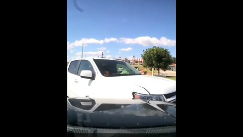 Idiots collide in Parking Lot #fenderbender