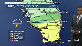 Thursday 6PM Forecast