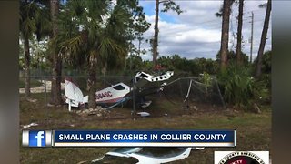 Small plane crash in Collier County