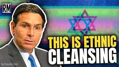 Watch Israeli Ambassador Shamelessly Advocate Ethnic Cleansing of Palestinians in Gaza