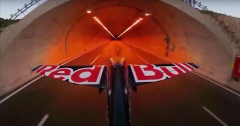 Stunt pilot flies plane through tunnels, sets world records.- (Must Watch, This Is The Full Video)