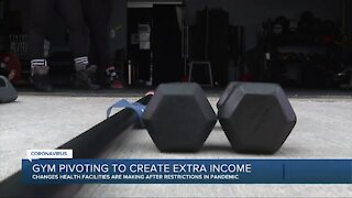 Gym pivoting to create extra income