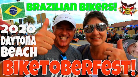 Biketoberfest 2020 | Brazilian Couple Visits Main St