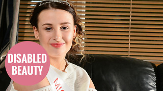 Girl with cerebral palsy in the running to become winner of Miss England