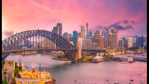 AUSTRALIA 🇦🇺 Sydney Cloudy Day walking tour,10 May 2024 4K ❤️😊Video