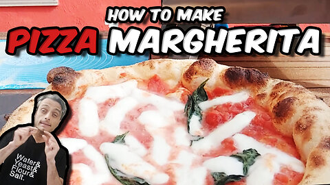 Homemade Pizza Recipe: The Perfect Margherita Pizza! 🍕