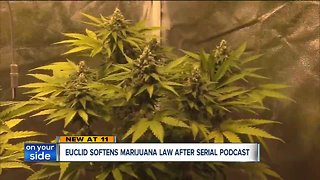 Euclid reduces marijuana penalties, thanks to Serial highlighting stringent laws
