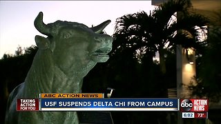 University of South Florida suspends Delta Chi from campus