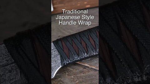 Edge Knife Works Japanese Style Hand-Forged Damascus Bowie