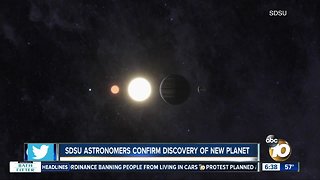 SDSU astronomers discover new planet