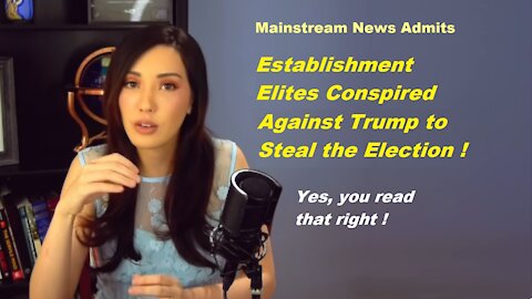 Mainstream News Admits Massive Leftist Conspiracy to Steal Election - Lauren Chen [mirrored]