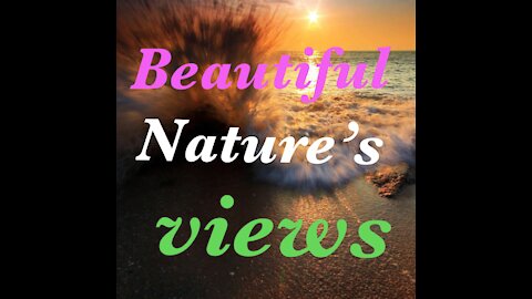 Beautiful nature’s view, beautiful natural look 👀