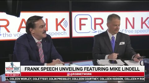LIVE Mike Lindell launches a new platform, Frank Speech to fight censorship