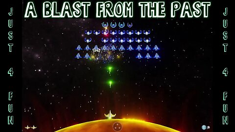 A Blast from the Past (modern Galaga)