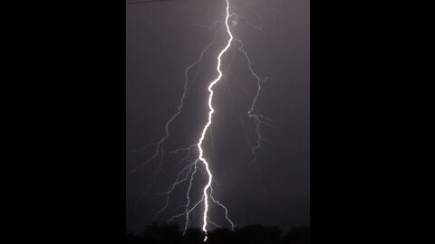 Capturing a strong lightning