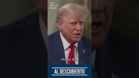 El expresidente revela nueva advertencia a China de '48 horas'