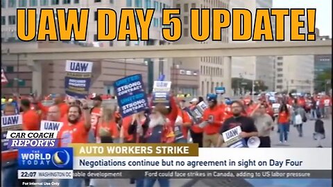 Breaking News: Latest Update on UAW Day 5 Strike