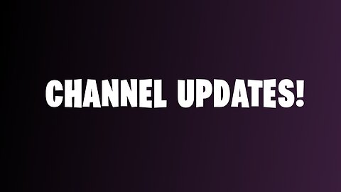 CHANNEL UPDATES From the GankinZone Team! (8/24/23)