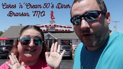 We Ate at the Cakes & Cream 50's Diner | Branson Missouri